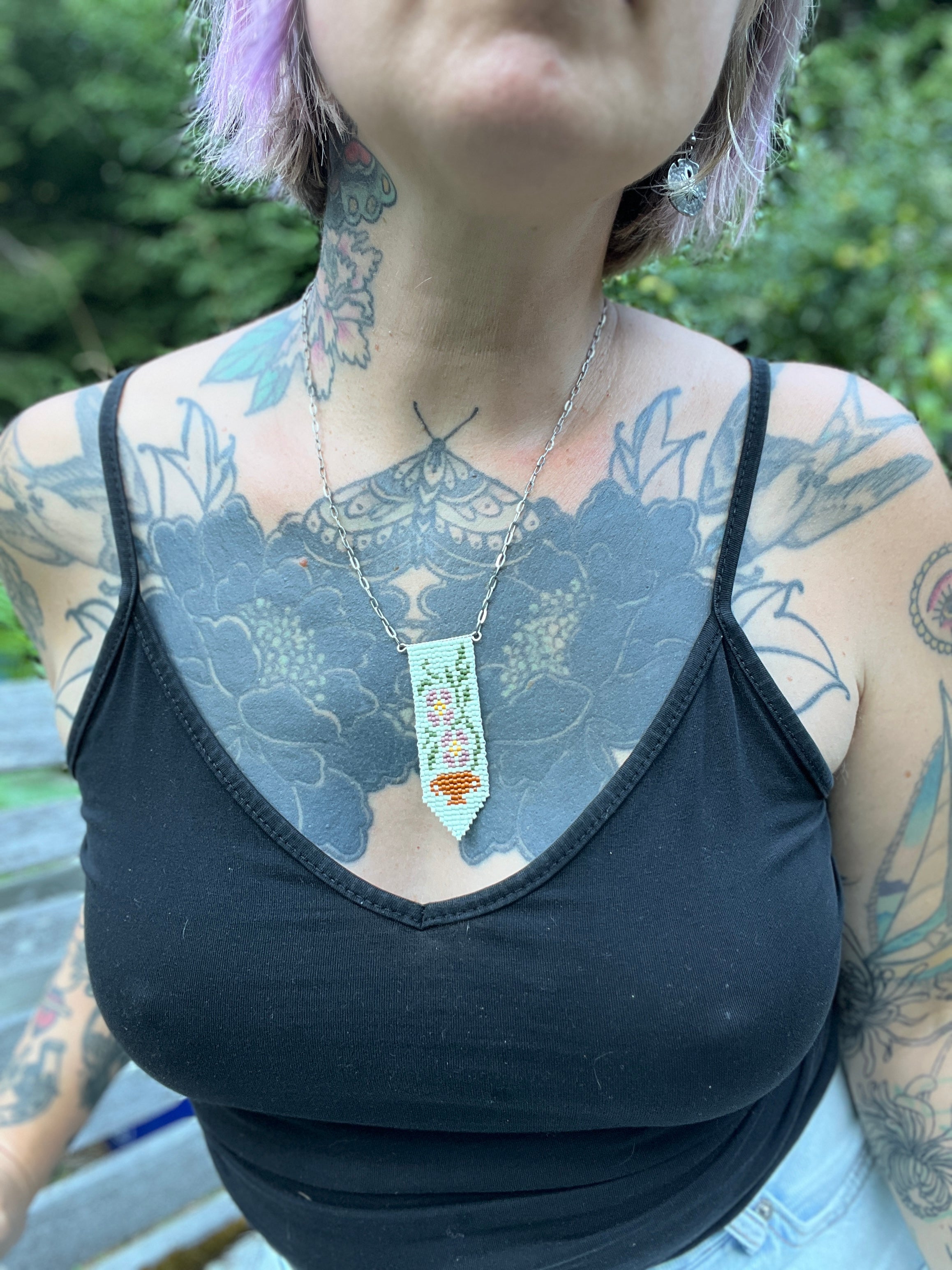 clematis pendant